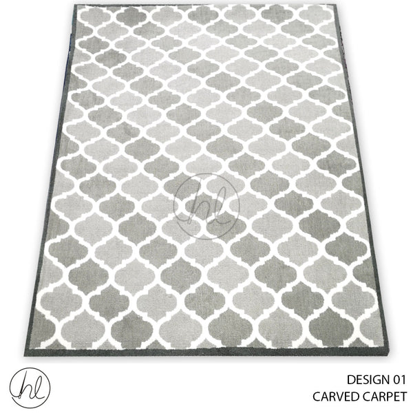 CARVED CARPET (150X220) (DESIGN 01)