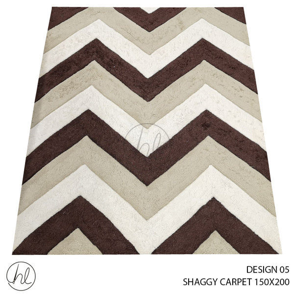 SHAGGY CARPET (150X200) (DESIGN 05)