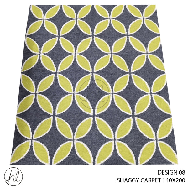 SHAGGY CARPET (150X200) (DESIGN 08)