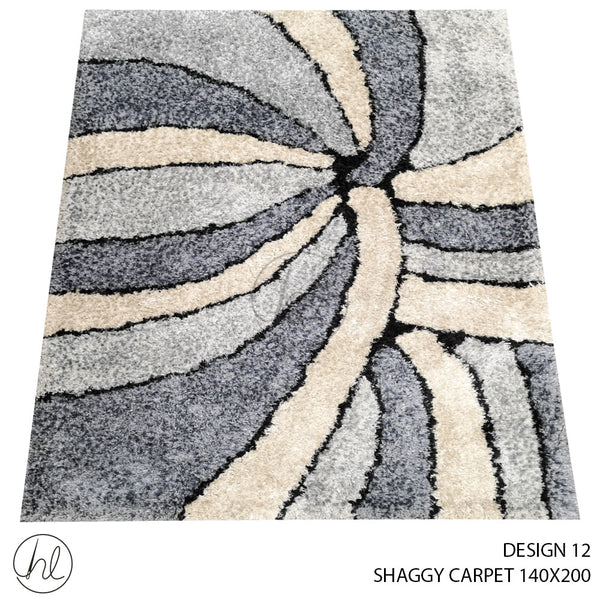 SHAGGY CARPET (150X200) (DESIGN 12)