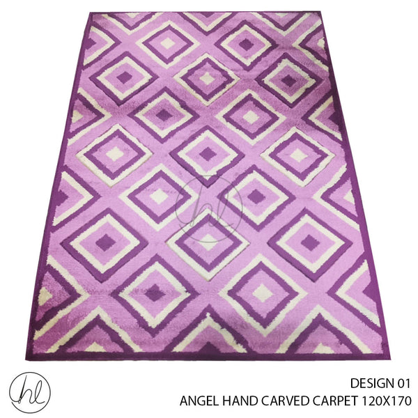 ANGEL HAND CARVED CARPET (120X170) (DESIGN 01) (D-5319A)