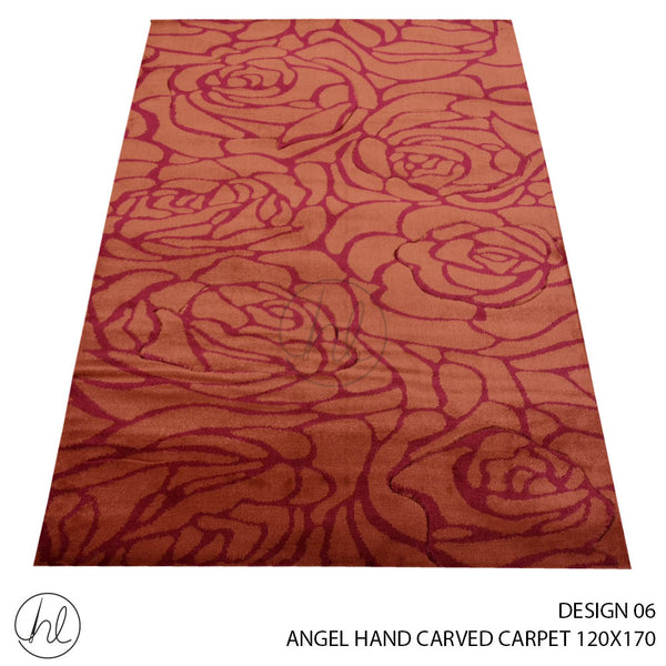 ANGEL HAND CARVED CARPET (120X170) (DESIGN 06) (D-8731A)