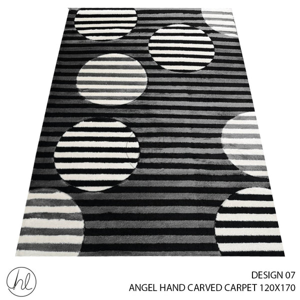 ANGEL HAND CARVED CARPET (120X170) (DESIGN 07) (D-5001A)