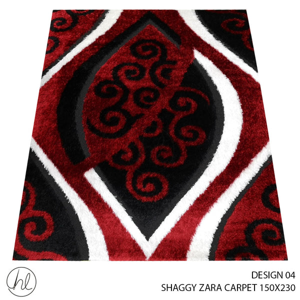 SHAGGY ZARA CARPET (150X230) (DESIGN 04)