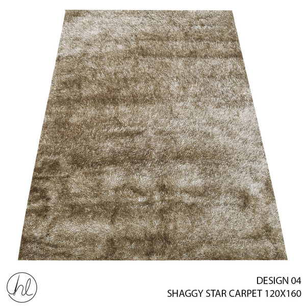 SHAGGY STAR CARPET (120X160) (DESIGN 04)