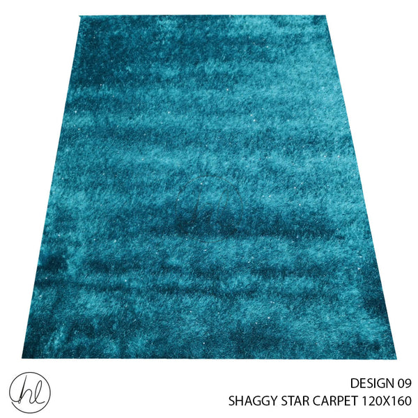 SHAGGY STAR CARPET (120X160) (DESIGN 09)