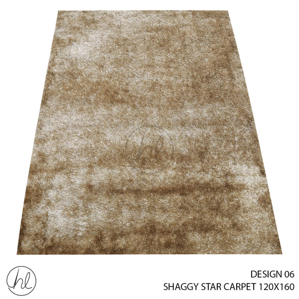 SHAGGY STAR CARPET (120X160) (DESIGN 06)