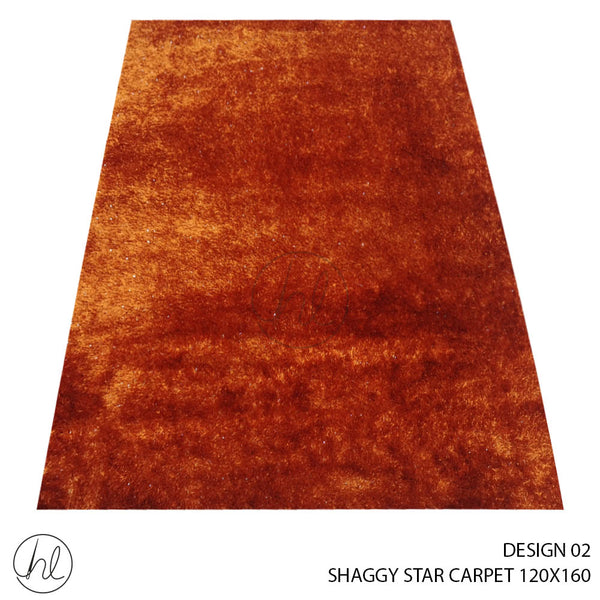 SHAGGY STAR CARPET (120X160) (DESIGN 02)