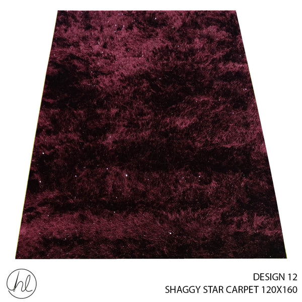 SHAGGY STAR CARPET (120X160) (DESIGN 12)