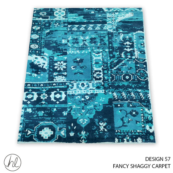 FANCY SHAGGY CARPET (160X230) (DESIGN 57)