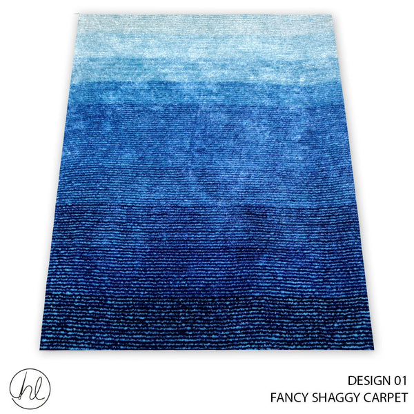 FANCY SHAGGY CARPET (160X230) (DESIGN 01)