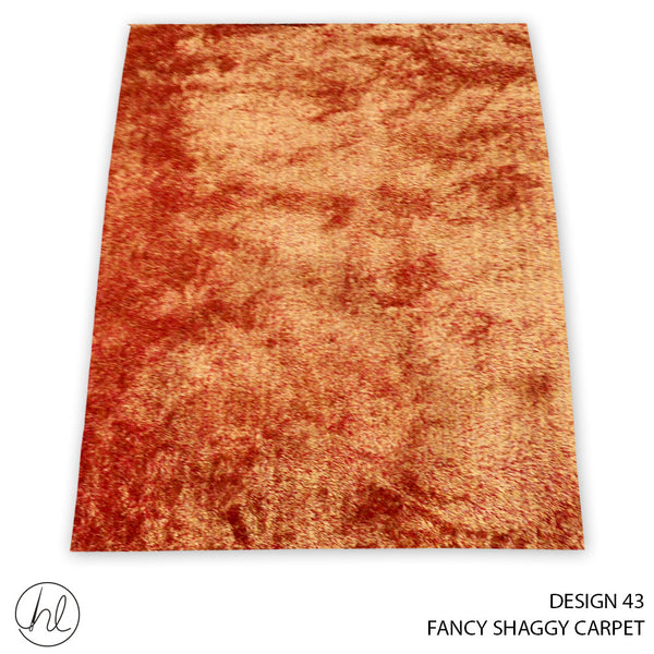 FANCY SHAGGY CARPET (160X230) (DESIGN 43)