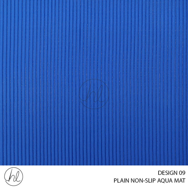 PLAIN NON-SLIP AQUA MAT (DESIGN 09) (65CM) (PER M) ROYAL