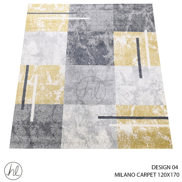 MILANO CARPET (120X170) (DESIGN 04) GREY