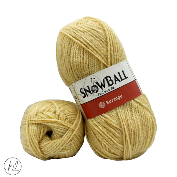 KARTOPU SNOWBALL DOUBLE KNIT (100G) TOFFEE (TAKE 5 FOR R75)