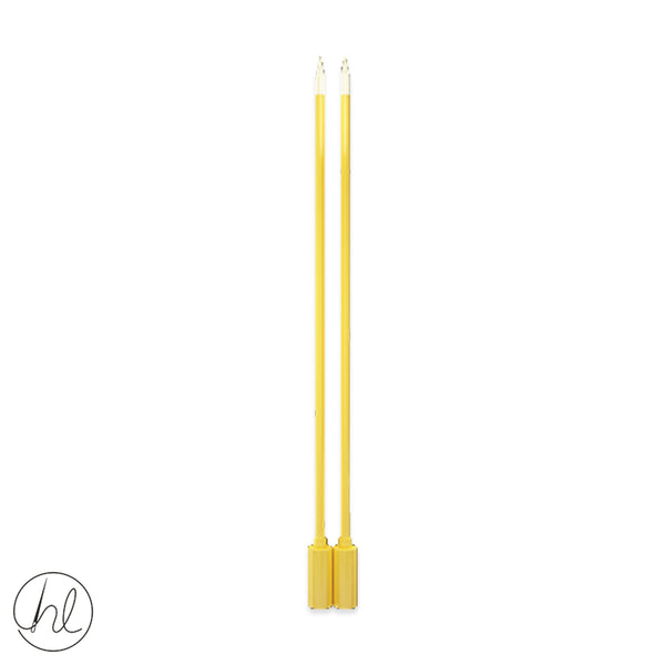KNITTING NEEDLES WITH LIGHT (6MM) (P/PAIR)
