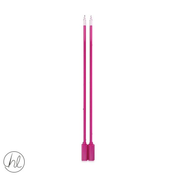 KNITTING NEEDLES WITH LIGHT (5.5MM) (P/PAIR)