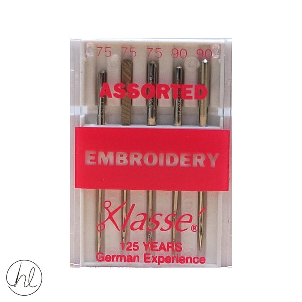 KLASSE EMBROIDERY NEEDLES (SIZE - ASSORTED)