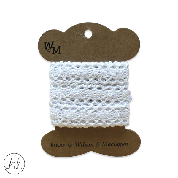 16MM X 2M TORCHON LACE WITH INSERT (CB1354)