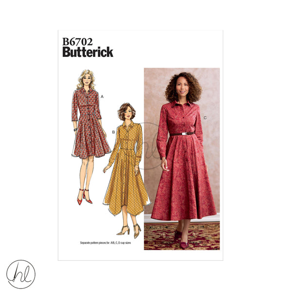 BUTTERICK PATTERN (B6702)