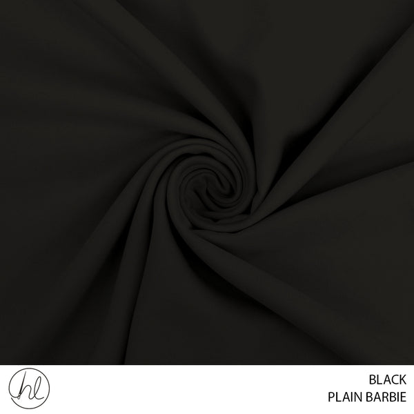 PLAIN BARBIE (BLACK) (150CM WIDE) (PER M)51