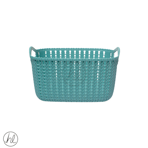BASKET WITH HANDLE (ABY-4029) (OCEAN)
