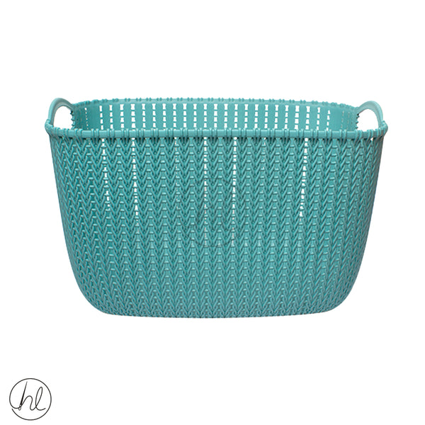 BASKET WITH HANDLE (ABY-4031) (OCEAN)