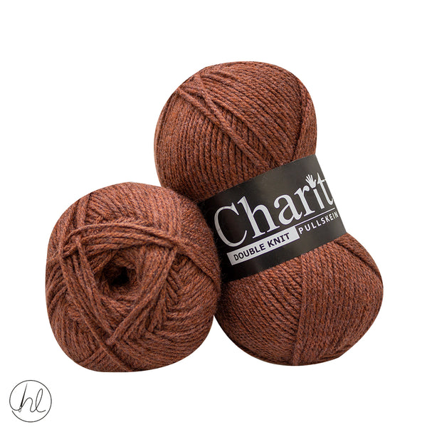 CHARITY PULLSKEIN DOUBLE KNIT 100G RUST 294