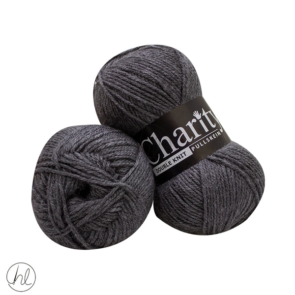 CHARITY DOUBLE KNIT SCH GREY 100G 051