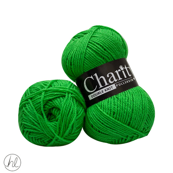 CHARITY PULLSKEIN DOUBLE KNIT 100G TIGRER LIME 149