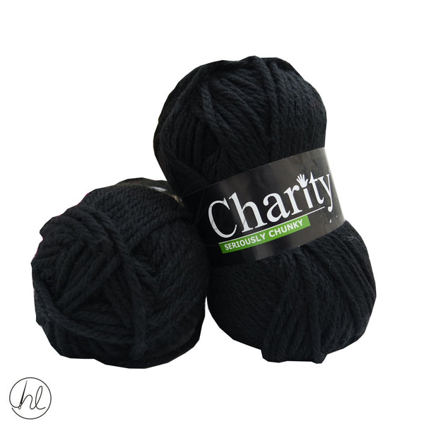 CHARITY SERIOUSLY CHUNKY (150G) BLACK