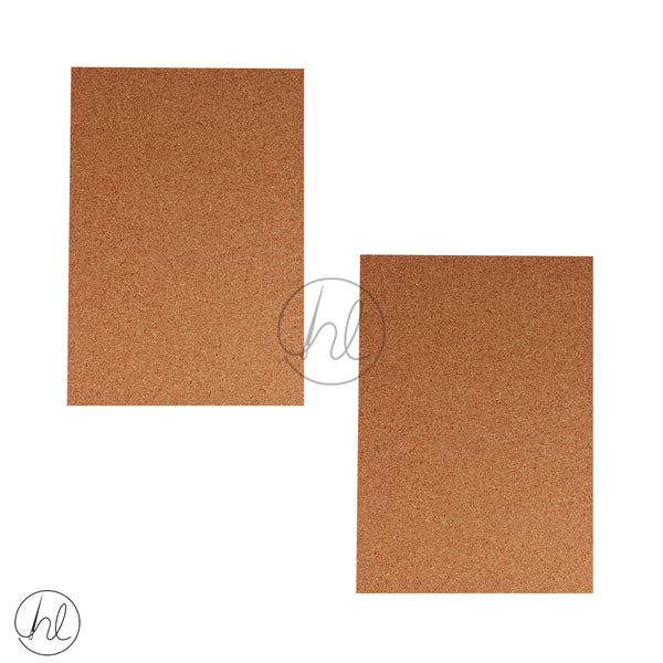 CORK SHEET A4 2 PER PACK