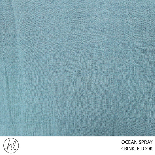 CRINKLE LOOK (OCEAN SPRAY) (150CM) (PER M)51
