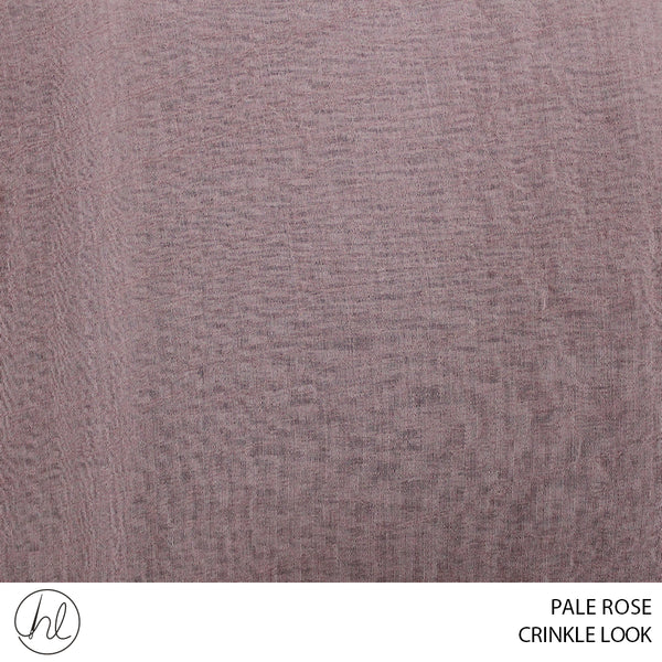 CRINKLE LOOK (PALE ROSE) (150CM) (PER M)51