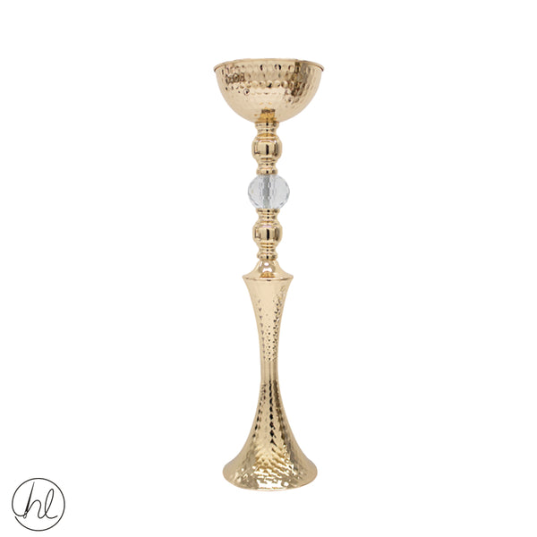 FANCY CANDLE HOLDER (GOLD)