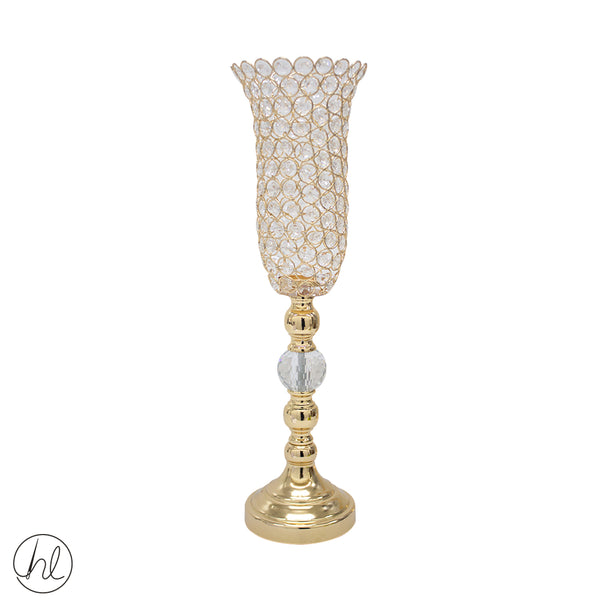 FANCY CANDLE HOLDER (GOLD)