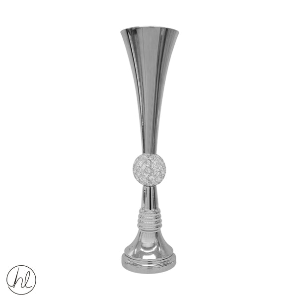 FOOTED VASE (SILVER)