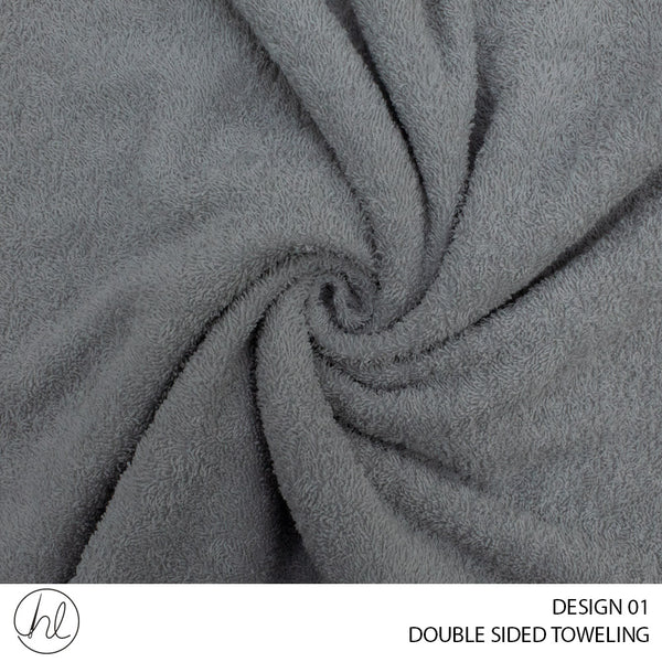DOUBLE SIDED TOWELING (DESIGN 01) (150CM WIDE) (PER M)400