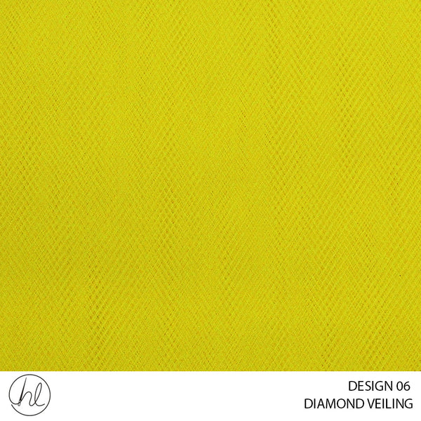 DIAMOND VEILING (DESIGN 06) (300CM WIDE) (PER M)51