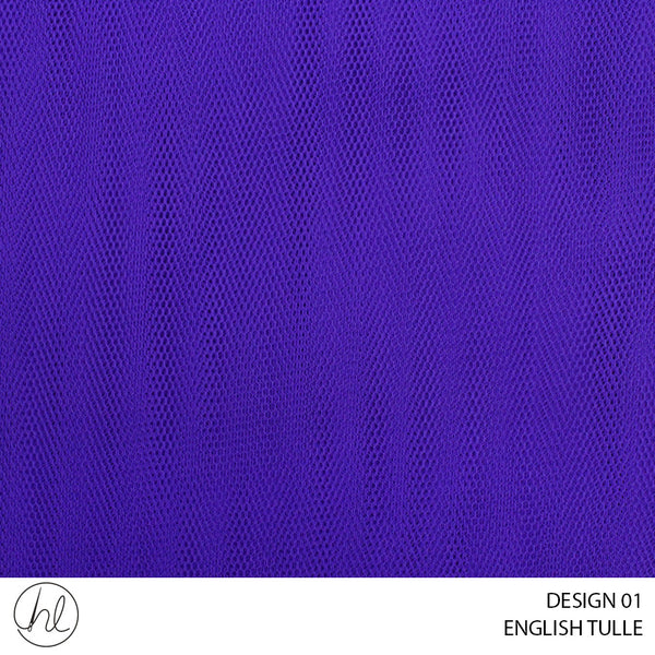 ENGLISH TULLE (DESIGN 01) (150CM) (PER M)51