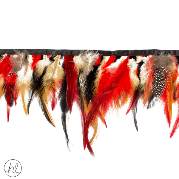 FEATHERS ASSORTED REDS