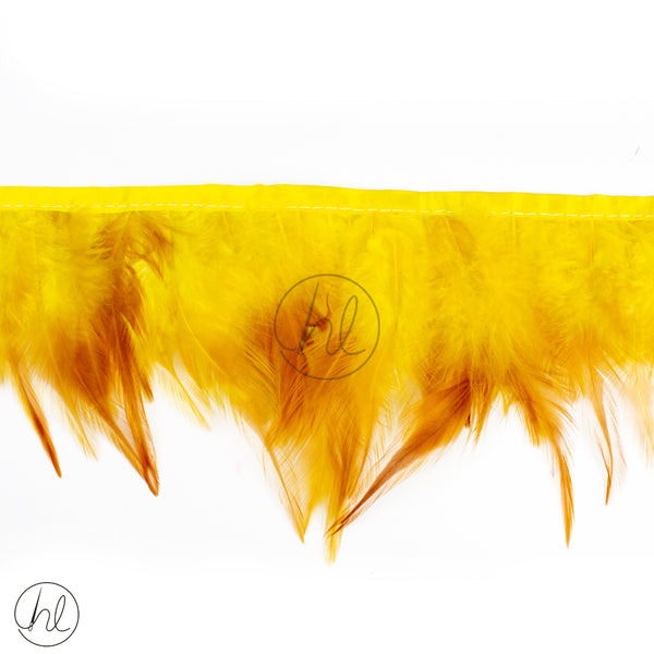 FEATHERS ASSORTED YELLOW