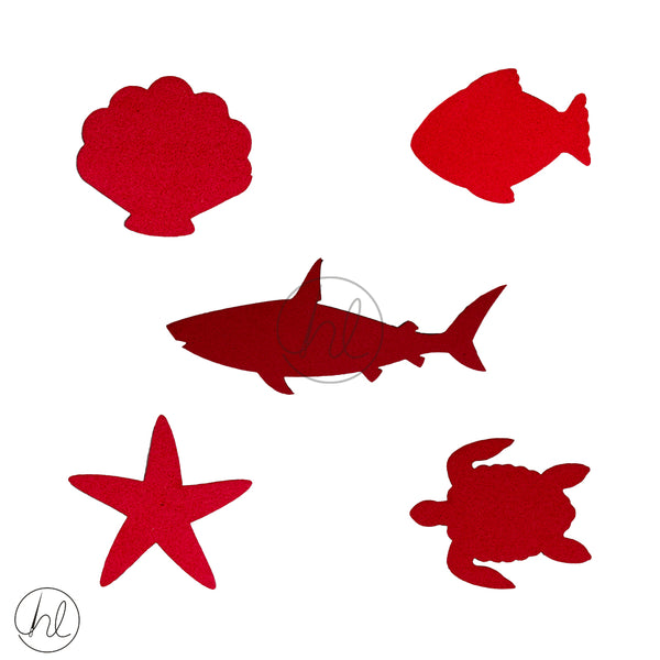 FOAM SEA LIFE STICKERS (CB2436)