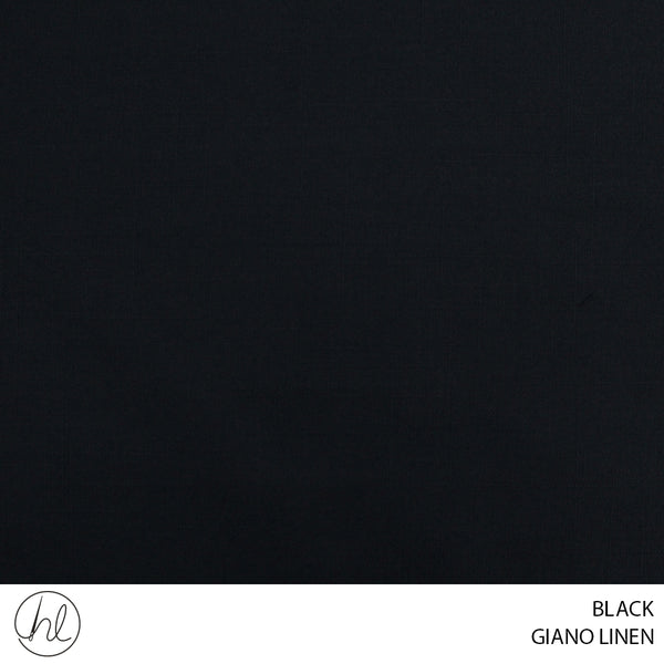 GIANO LINEN (BLACK) (150CM) (PER M)56