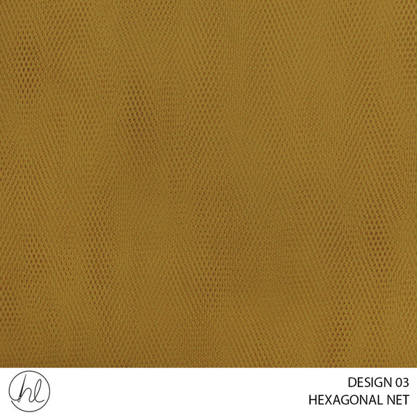 HEXAGONAL NET (DESIGN 03) (300CM) (PER M)51