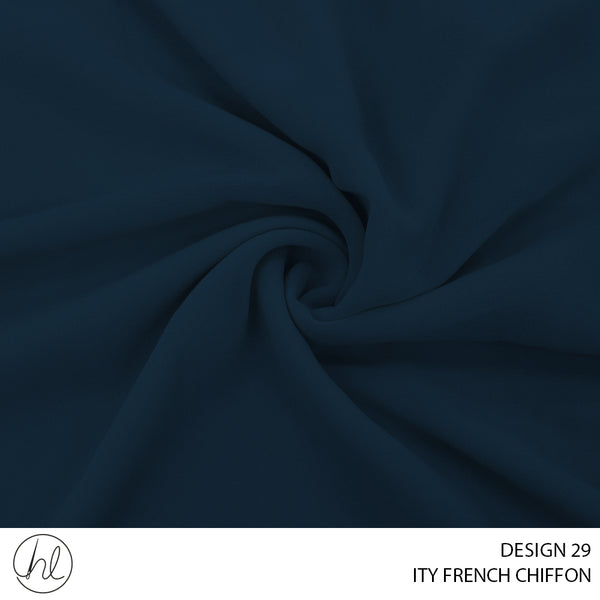 ITY FRENCH CHIFFON (DESIGN 29) (150CM) (PER M)51