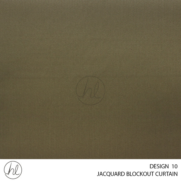 JACQUARD BLOCKOUT READY-MADE CURTAIN (260X218) (DESIGN 10)