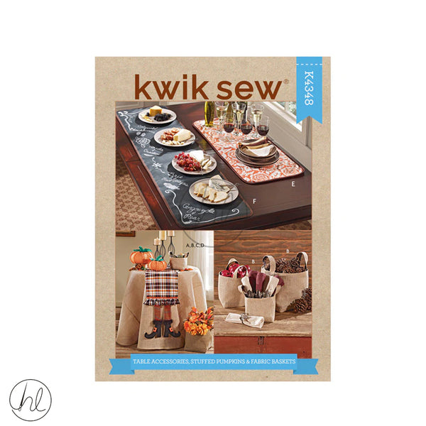 KWIK SEW CRAFT PATTERN K4348