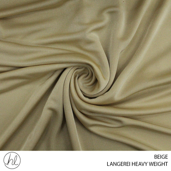 LANGEREI HEAVY WEIGHT (BEIGE) (150CM WIDE) (PER M)139