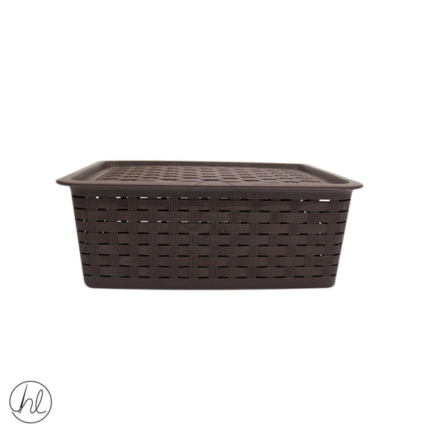 LARGE BASKET WITH LID